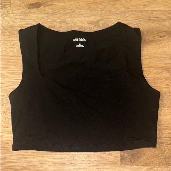 Wild Fable Black Women's Crop Top- once worn - Picture 1 of 3